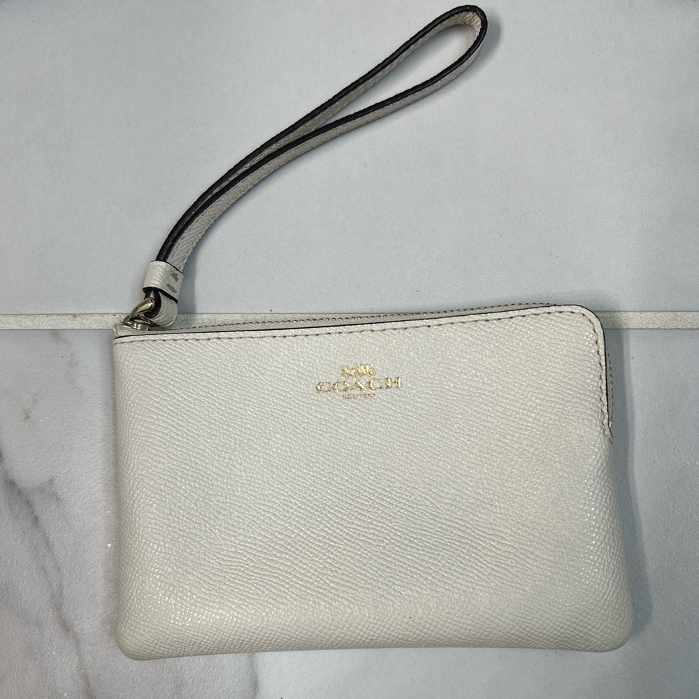 Coach Leather Wallet/Wristlet